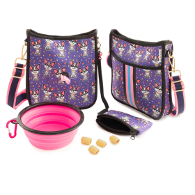 Chi-Wowza Chihuahua Dog Walking Bag Set
