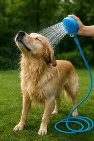 Pet Shower /Brush Combo Set