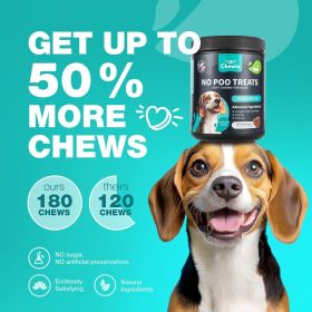 No Poo Chews for Dogs Coprophagia Deterrent for Dogs Forbid for Dogs Stool Eating Deterrent Dog Probiotics for Digestive Health Digestive Gut Immune H