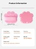 Silicone Dog Bath Brush With Gentle Massage Bristles