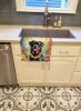 Rottweiler Luau Kitchen Towel Dish Cloths Guest Hand Towel Decorative Bathroom Towel for Face,Tea, Dishcloth, Kitchen and Bath