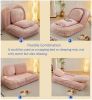 [VIDEO provided] Human Dog Bed ,Lazy Sofa Couch ,5 Adjustable Position,sit,sleep,fold,suit to put in bedroom, living room ,Space Saving Design,Pink