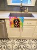 Chocolate Labrador Hippie Dawg Kitchen Towel Dish Cloths Guest Hand Towel Decorative Bathroom Towel for Face,Tea, Dishcloth, Kitchen and Bath