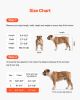 Dog Wheelchair for Back Legs, Adjustable 2 Wheels Pet Wheelchair, Lightweight Dog Cart with Shock-Absorbing Wheels