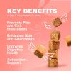 Flea Treatment for Cats Daily Oral Cat Flea and Tick Treatment Chews Chewable Kitten Flea Treatment Soft Treats for All Breeds & Ages Natural Chicken