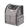 Rolling Pet Carrier Backpack with Removable Wheels for Under 18LBS