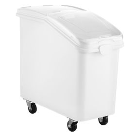 Rice Storage Container, 27Gallon/100L Capacity Large Dog Food Dispenser Bin, Kitchen Ingredient Grain Cereal Flour Bin