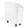 Rice Storage Container, 21Gallon/80L Capacity Large Dog Food Dispenser Bin, Kitchen Ingredient Grain Cereal Flour Bin, Pet food Containers with Wheels