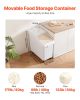Rice Storage Container, 27Gallon/100L Capacity Large Dog Food Dispenser Bin, Kitchen Ingredient Grain Cereal Flour Bin