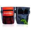 Dog Treat Pouch Belt Clip or Shoulder Carry Dog Treat Training Bag Durable Hi Vis Interior Dog Treat Bag with Integrated Poop Bag Dispenser and Secure