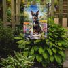 Australian Cattle Dog Spring Garden Garden Flag Mailbox Flag Decorative Yard Flag Banner Outside Patio Artwork Yard Flower Beds, Garden Size