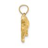 14k Dalmatian Dog Charm