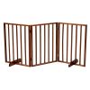 The Wooden Dog Fence Brown