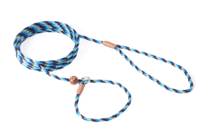 Nylon Slip Lead With Stopper (6 ft  x 1/8in or 4mm) (Color: Purple, size: 6 ft  x 1/8in or 4mm)