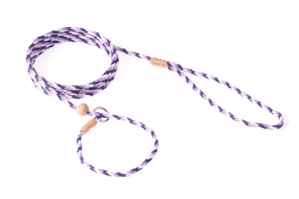 Nylon Slip Lead With Stopper (6 ft  x 1/8in or 4mm) (Color: Turquoise, size: 6 ft  x 1/8in or 4mm)