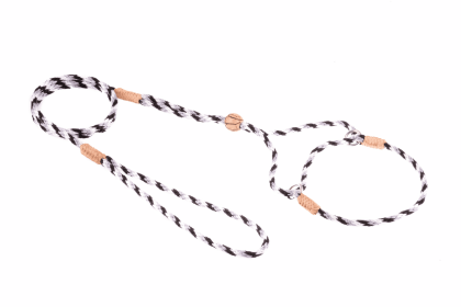 Nylon Martingale Leads (8in x 1/8in or 4mm) (Color: Light Brown, size: 8in x 1/8in or 4mm)