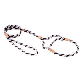 Nylon Martingale Leads (10in x 1/4in or 6mm) (Color: Red-White-Dark Blue, size: 10in x 1/4in or 6mm)