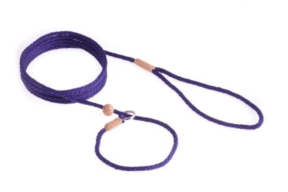 Nylon Slip Lead With Stopper (6 ft  x 1/8in or 4mm) (Color: Peach, size: 6 ft  x 1/8in or 4mm)