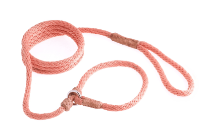 Nylon Slip Leash With 2 Stoppers (6ft  x 5/16in or 8mm) (Color: Light Brown, size: 6ft  x 5/16in or 8mm)