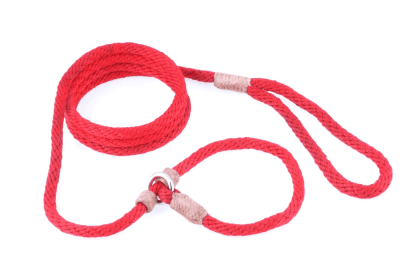 Nylon Slip Leash With 2 Stoppers (6ft  x 5/16in or 8mm) (Color: Multicolor, size: 6ft  x 5/16in or 8mm)