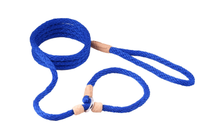 Nylon Slip Leash With 2 Stoppers (6ft  x 5/16in or 8mm) (Color: Gold, size: 6ft  x 5/16in or 8mm)