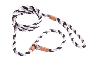 Nylon Slip Leash With 2 Stoppers (6ft  x 5/16in or 8mm) (Color: Red, size: 6ft  x 5/16in or 8mm)