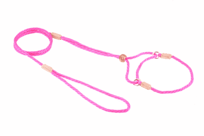 Nylon Martingale Leads (8in x 1/8in or 4mm) (Color: Beige, size: 8in x 1/8in or 4mm)