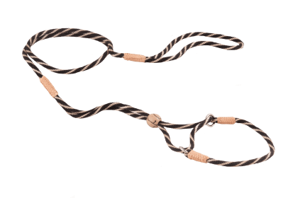Nylon Martingale Leads (8in x 1/8in or 4mm) (Color: Red-White-Dark Blue, size: 8in x 1/8in or 4mm)