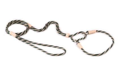 Nylon Martingale Leads (10in x 1/8in or 4mm) (Color: Hunter Green, size: 10in x 1/8in or 4mm)