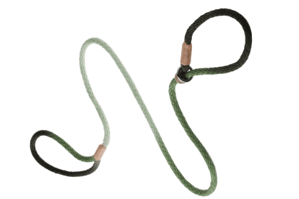 Nylon Slip Leash With 2 Stoppers (6ft  x 5/16in or 8mm) (Color: Multineon, size: 6ft  x 5/16in or 8mm)