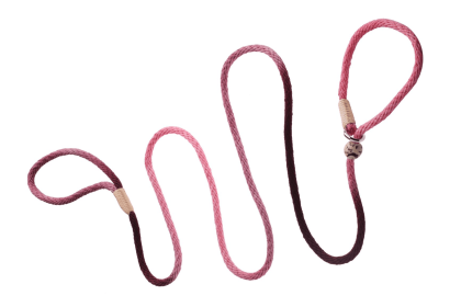 Nylon Slip Leash With 2 Stoppers (6ft  x 5/16in or 8mm) (Color: Brown Combination, size: 6ft  x 5/16in or 8mm)
