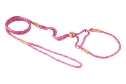 Nylon Martingale Leads (10in x 1/8in or 4mm) (Color: Light Yellow, size: 10in x 1/8in or 4mm)