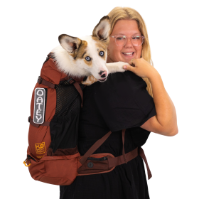 K9 Sport Sack Knavigate Dog Carrier Backpack (Color: Dune, size: X-Large (23"-26" from collar to tail))