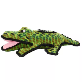 Tuffy Ocean Creature Dog Toy (Color: Green, size: One Size)