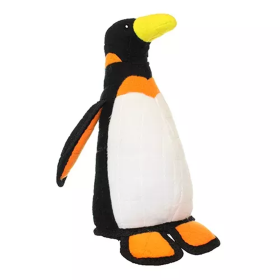 Tuffy Zoo Animal Dog Toy (Color: Black & White, size: large)