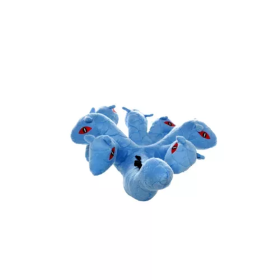 Mighty Dragon Plush Dog Toy (Color: Hydra, size: One Size)