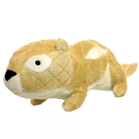 Mighty Massive Nature Plush Dog Toy (Color: Tan, size: Massive)
