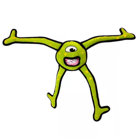 Tuffy Alien Ball Dog Toy (Color: Green/Legs, size: One Size)
