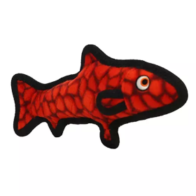 Tuffy Ocean Creature Dog Toy (Color: Red, size: One Size)