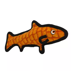 Tuffy Ocean Creature Dog Toy (Color: Orange, size: One Size)