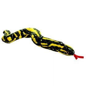 Tuffy Desert Animal Dog Toy (Color: Black & Yellow, size: One Size)