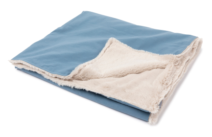FuzzYard Life Pet Blanket (Color: French Blue, size: L)