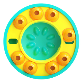 Interactive Dog Puzzle Slow Feeder (Color: Blue)