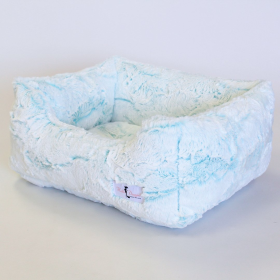 Hello Doggie Whisper Luxury Dog Bed (Color: Lily, size: large)