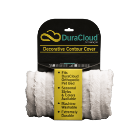 DuraCloud Orthopedic Pet Bed Contour Cover (Color: Sand, size: X-Small)