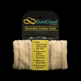 DuraCloud Orthopedic Pet Bed Contour Cover (Color: Camel, size: XX-Large)
