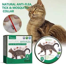 Pet Mosquito Repellent Collar, Anti-flea And Tick, Pet Waterproof Adjustable Mosquito Repellent Collar (Option: Pet deworming collars)