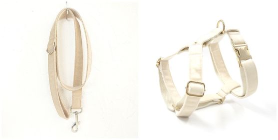 Dog collar traction rope (Option: Set-L)
