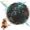 Dog Ball Toy Squeaky Giggle Interactive Puppy Ball For Aggressive Chewers Indestructible Chew Toys For Small/Medium