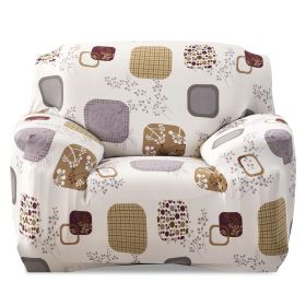 Sofa Cover Printed Stretch Sofa Furniture Cover Soft Sofa Slipcover Polyester Furniture Protector Cover (Color: Blocks, size: 1Seat)